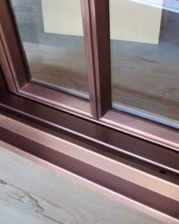 Copper Window - Copper Interiors and Exteriors with Hand Rubbed Bronze Patina. True Divided Lites