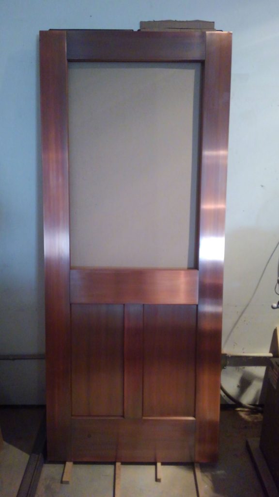 Copper Screen Door